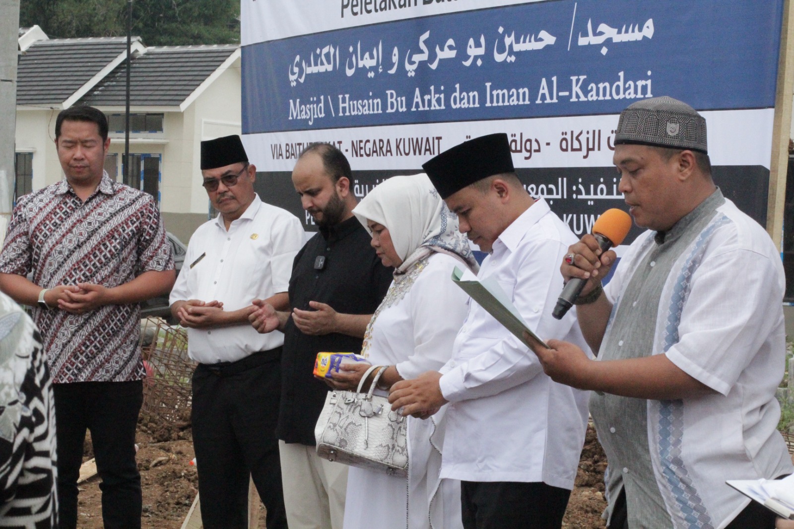 Peletakan Batu Pertama Masjid Al Huda